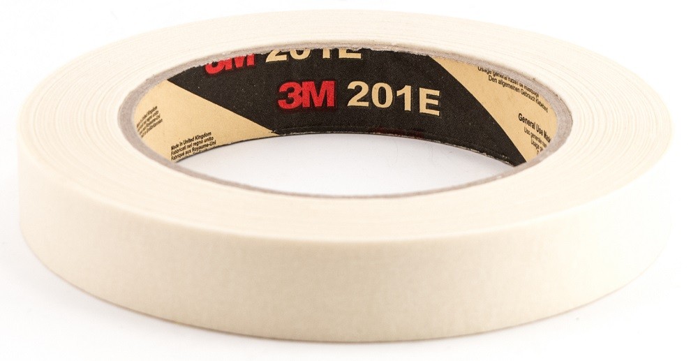3M Apsauginė dažymo juosta 3M 201E (18mm x 50m)