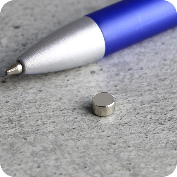 Magnetiniai apskritimai, 5mm x 3mm, N35 (100 vnt.)