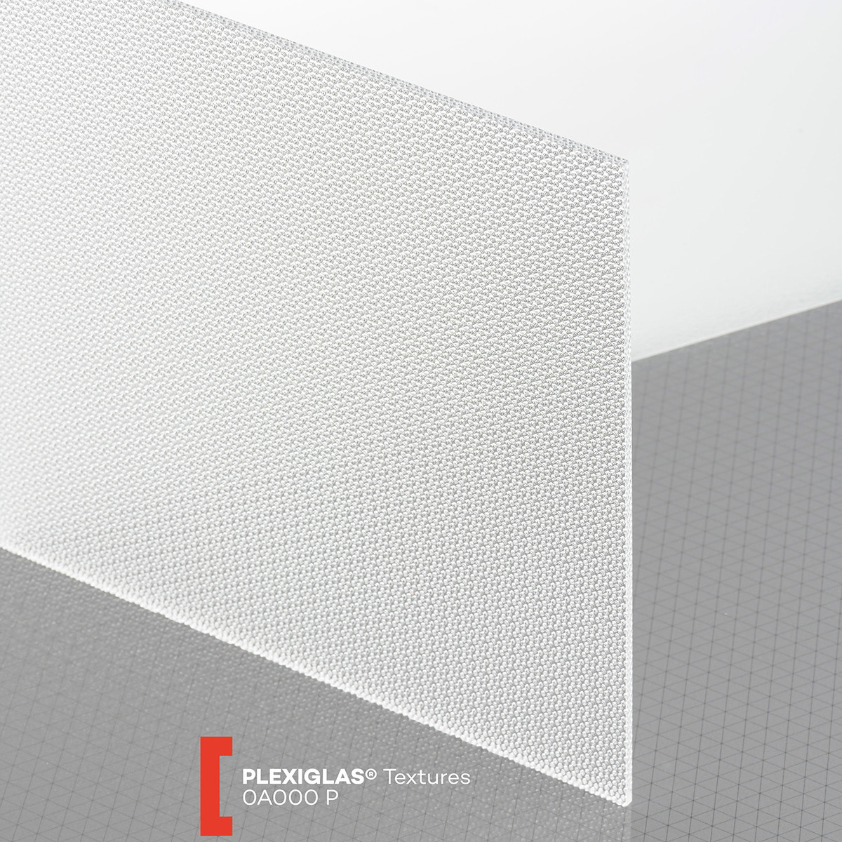 POLYVANTIS GmbH Plexiglas Textures (3050x1650x3mm) 0A000 P skaidri (taškeliai)