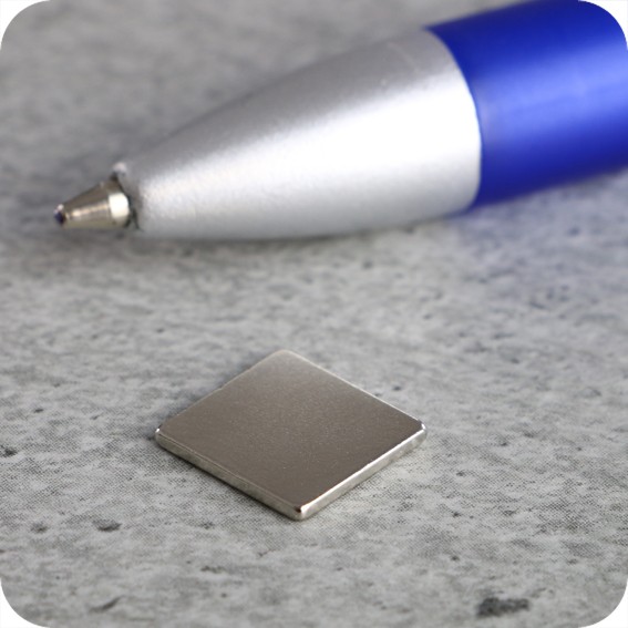 Magnetiniai blokeliai, 10mm x 10mm x 1mm, N35 (100vnt.)