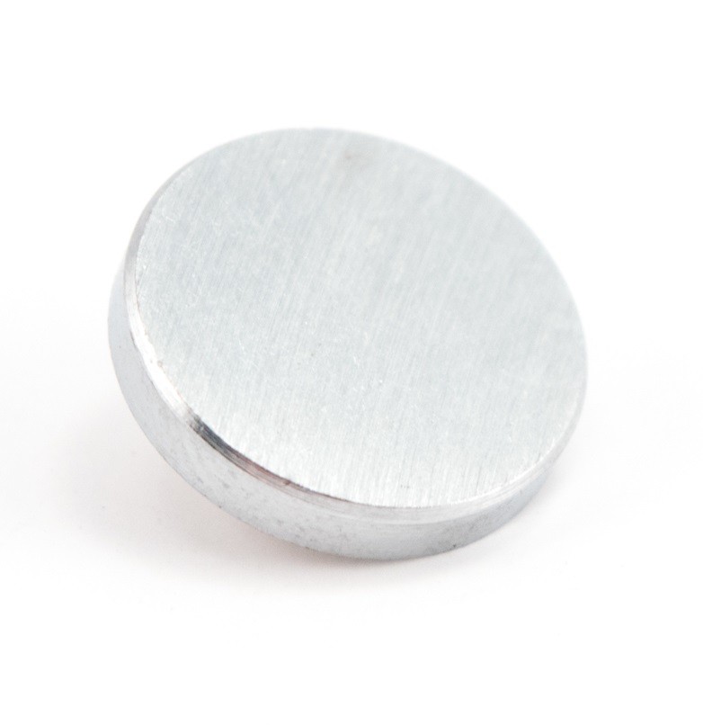 Metalfix galvutė 13x2mm sidabro spalvos varžtui su vidiniu sriegiu