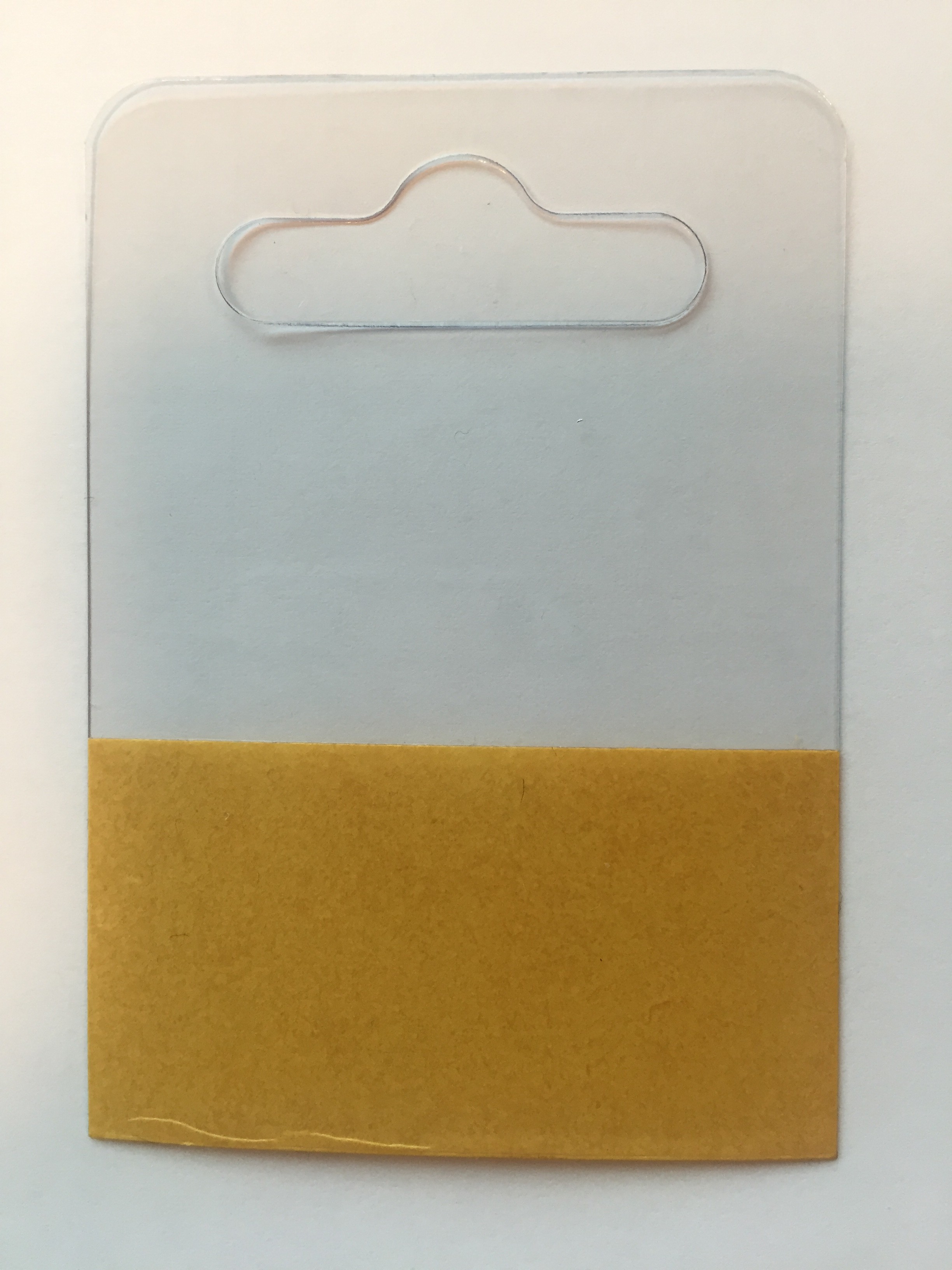 Plastikiniai savilipiai laikikliai 5x7 cm, skaidrūs