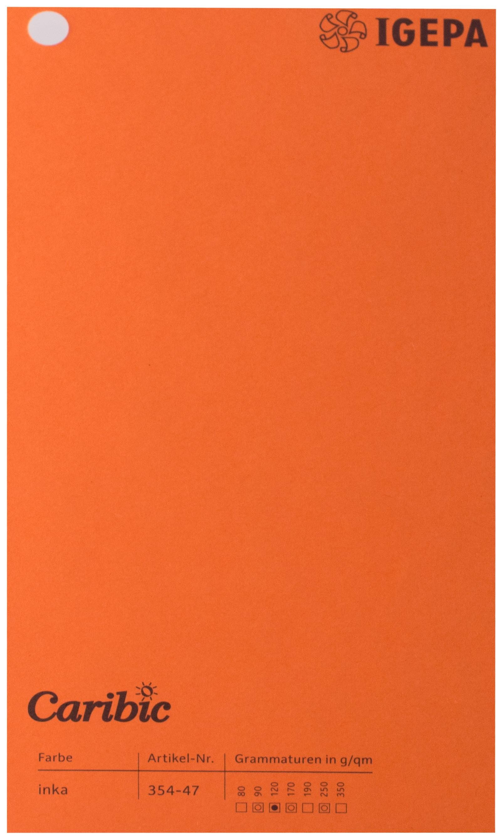 Favini Spalvotas popierius Caribic Nr.47 170g/m2 65x92 cm (t.oranžinė)
