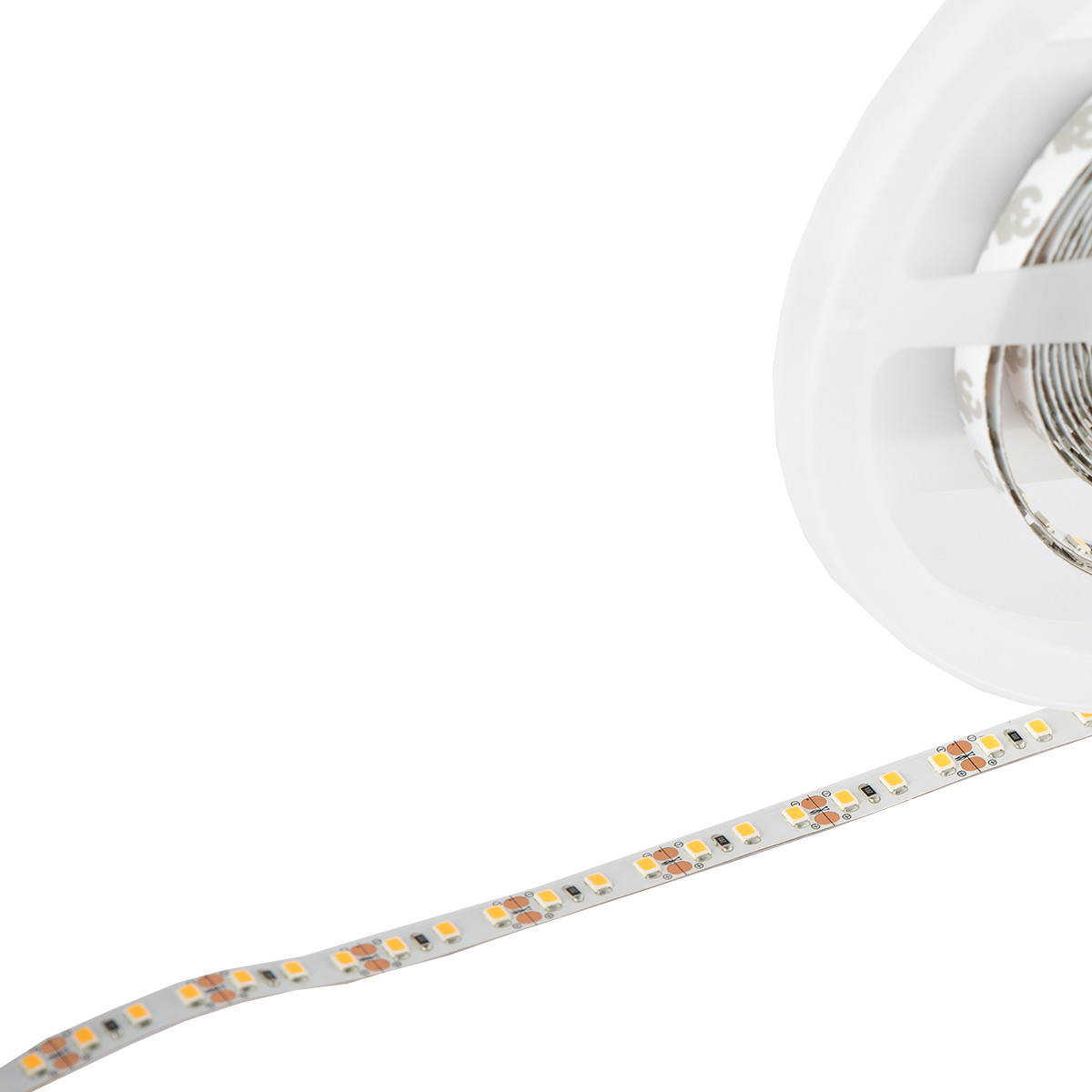 Horizontali lanksti LED juosta 120LED/8,4W/m (W70) balta/šilta