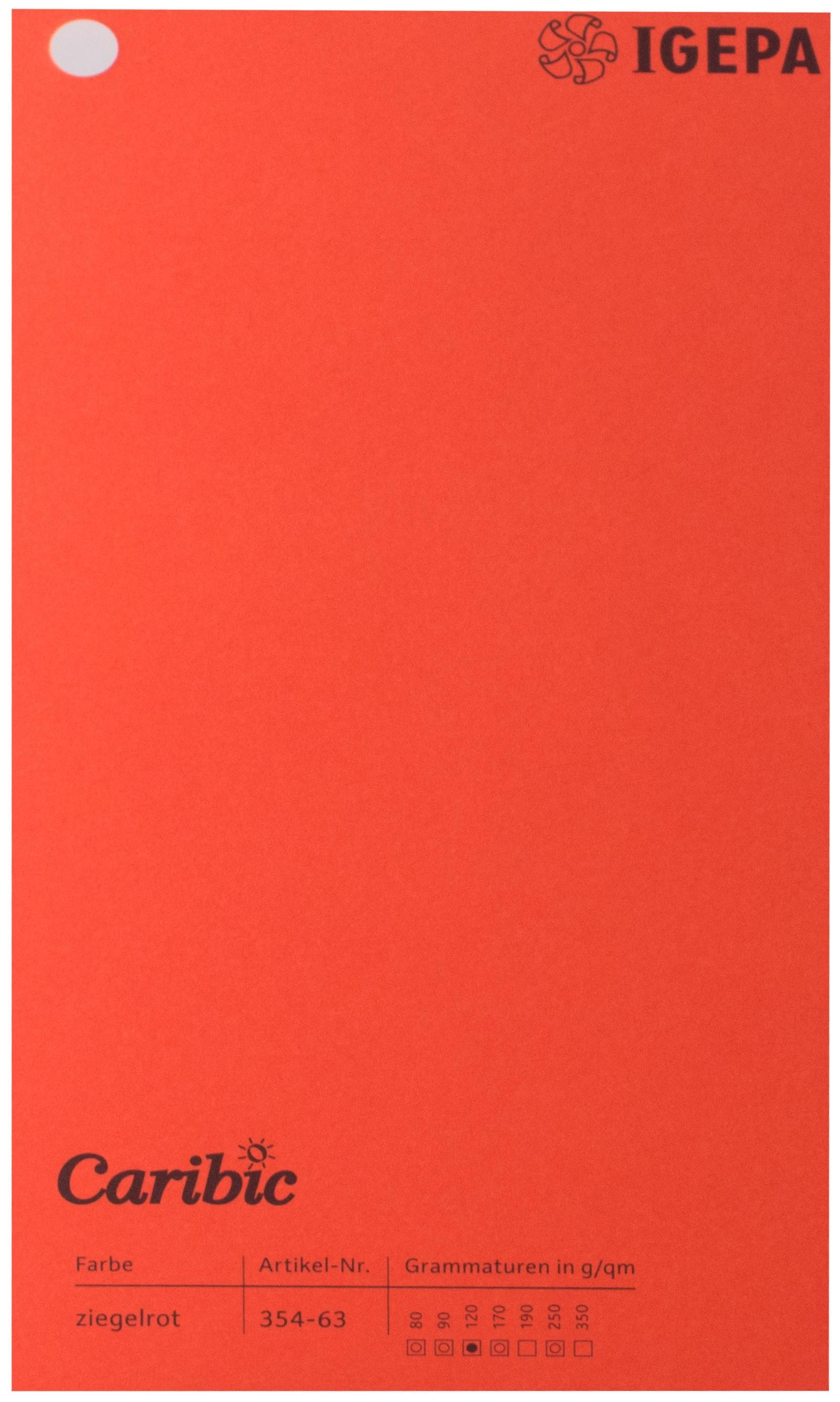 Favini Spalvotas popierius Caribic Nr.63 250g/m2 65x92 cm (šv.raudona)