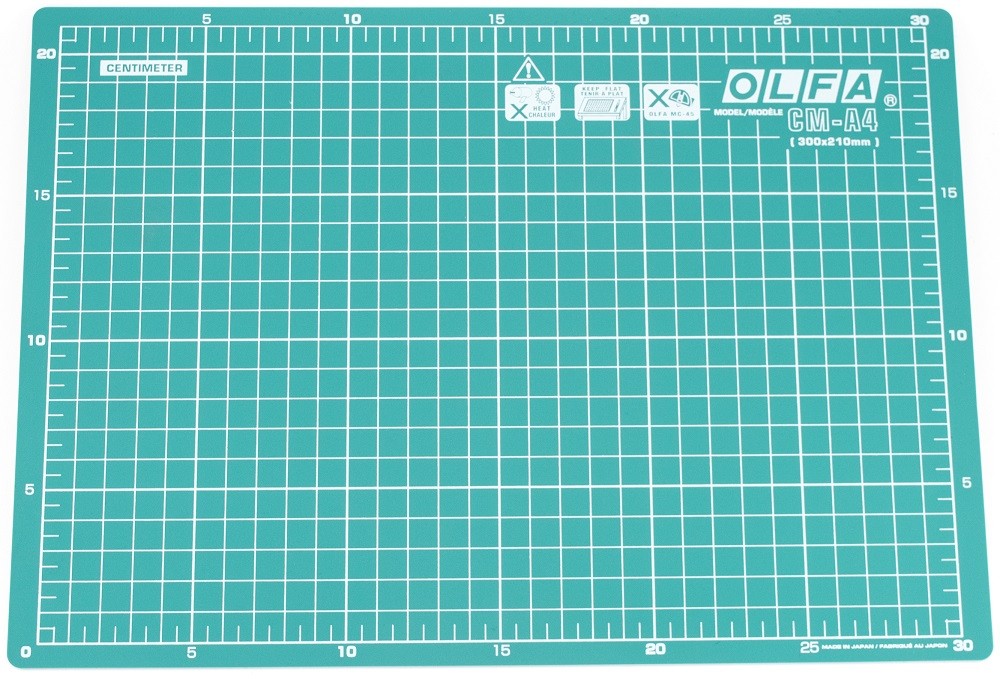 OLFA Kilimėlis pjaustymui CM-A4 2mm 300x210mm