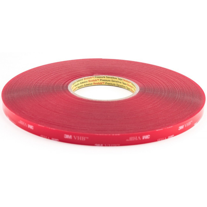 3M Dvipusė lipni skaidri juosta 3M 4910 VHB (6mm x 4,5m) su priedais