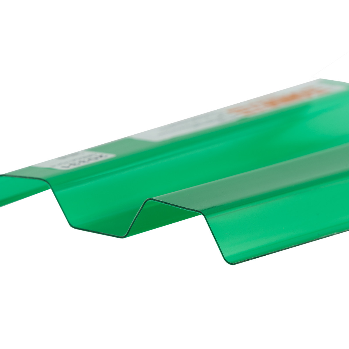 Renolit ONDEX PVC Ondex Ecolux C620 žalia skaidri 3000x1095x0,8 mm Greca 70/18 mm