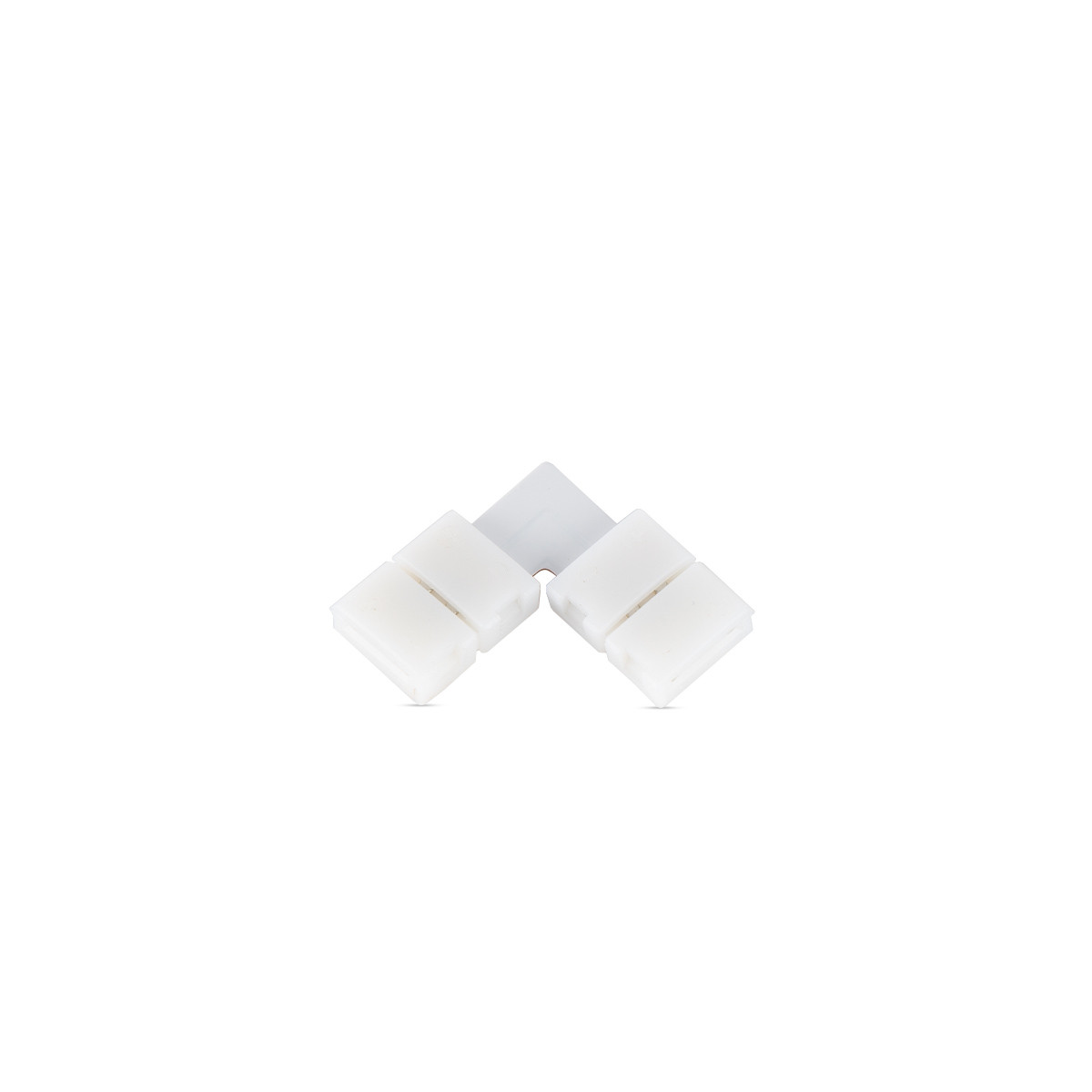 Led jungtis dviguba 90* kampo (8mm) pločio vienspalvei LED LED-CON-L8