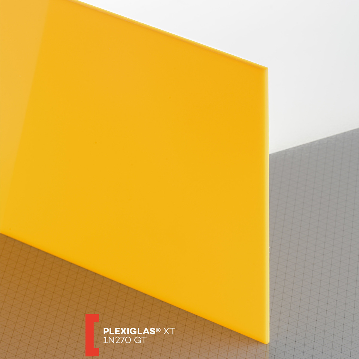 POLYVANTIS GmbH Plexiglas XT (3050x2050x3mm) 1N270 geltona (35270)