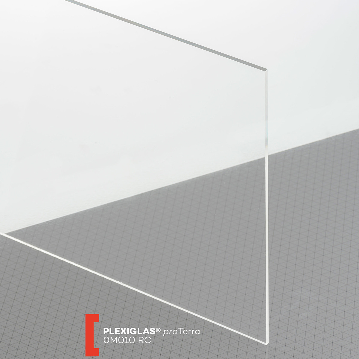 POLYVANTIS GmbH Plexiglas proTerra (3050x2050x3mm) 0M010 RC skaidri (perdirbta)