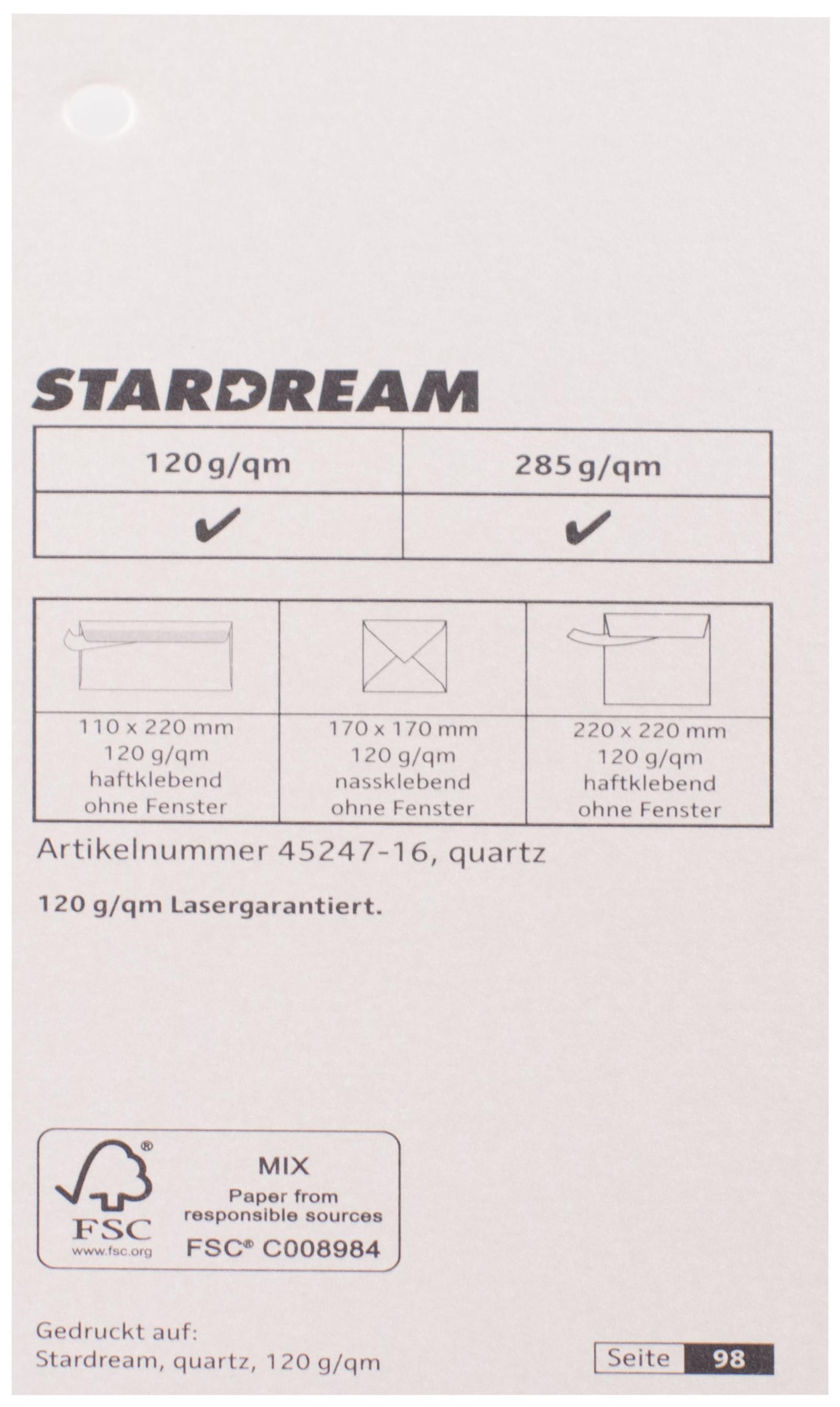 CORDENONS Metalizuotas popierius Stardream quartz 285g/m2 72x102 cm kvarco sp.